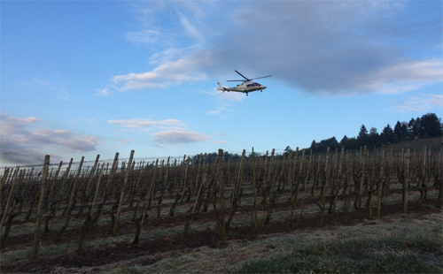 Helikopter-Einsatz